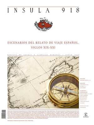 cover image of Escenarios del relato de viaje español. Siglos XIX-XXI